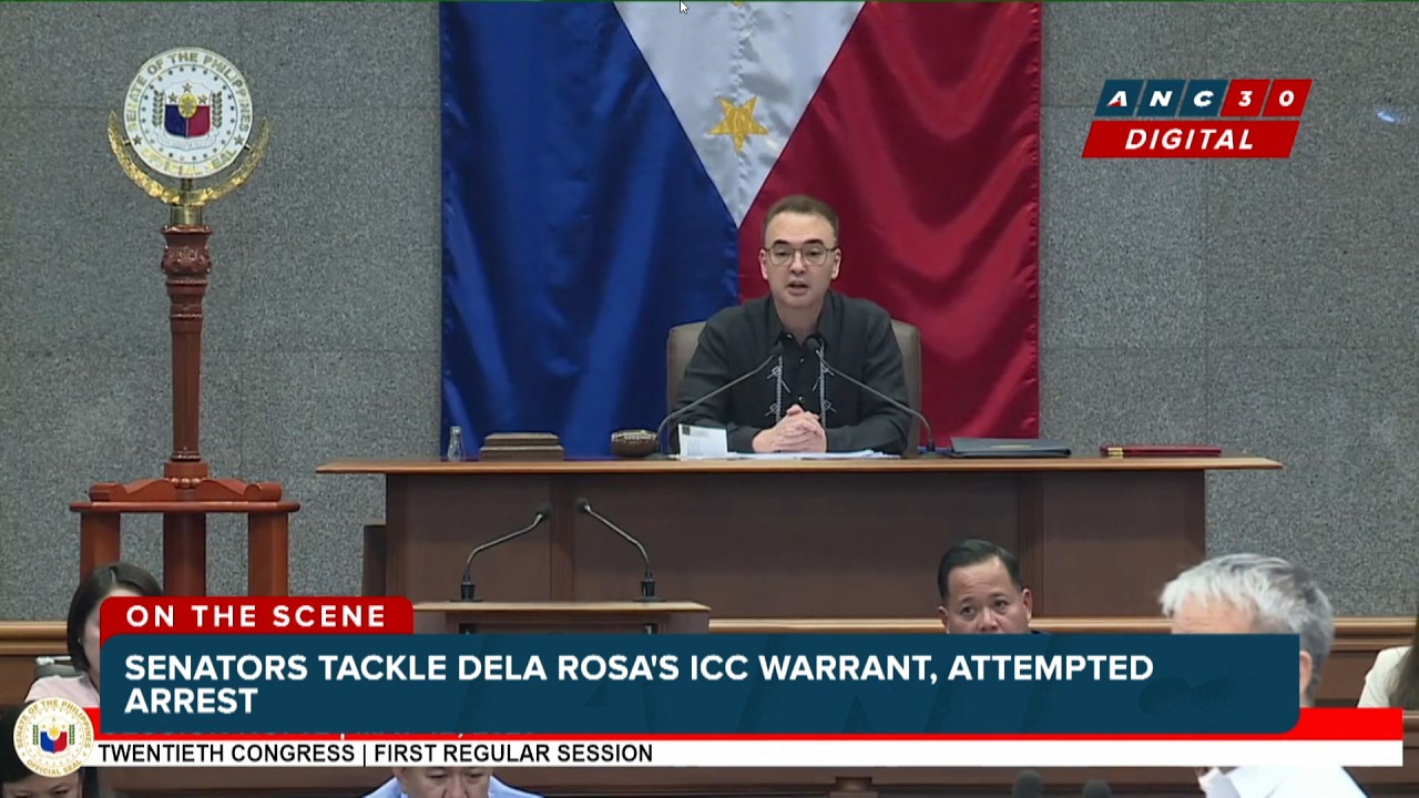 Cayetano says Senate, NBI to conduct fact-finding on arrest attempt vs Dela Rosa | ANC cover art