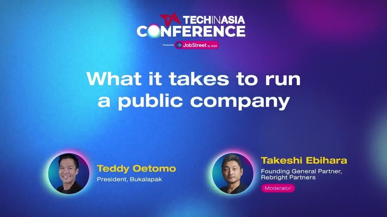 What it takes to run a public company | Teddy Oetomo, Bukalapak | TIA Conference 2023 cover art
