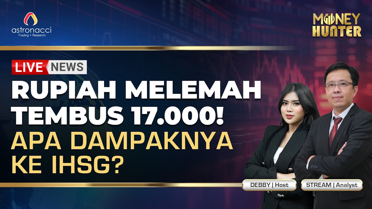 Rupiah Melemah Dekati 17.000. Ini Dampaknya ke IHSG & Saham! cover art