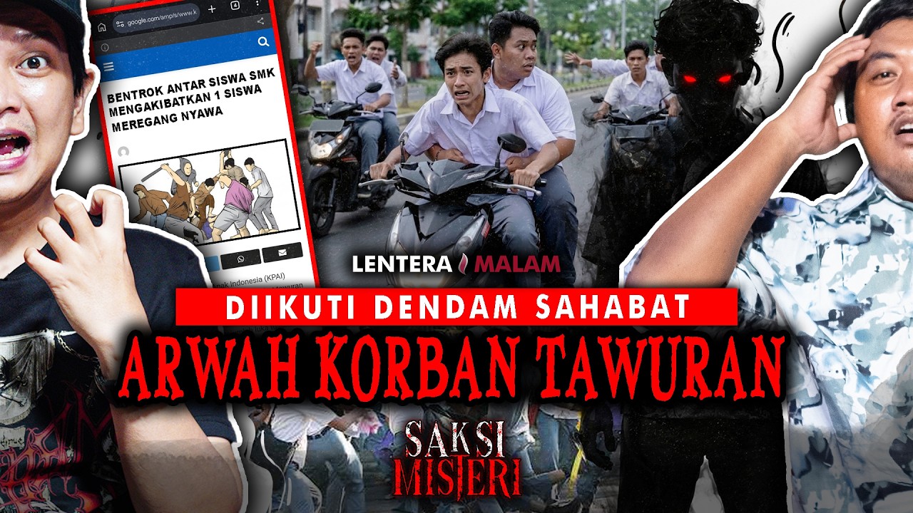 MERINDING ‼️ ALMARHUM GENTAYANGAN DI SEKOLAH SETELAH JADI KORBAN TAWURAN cover art