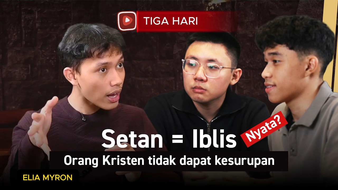 IBLIS ATAU SETAN ITU NYATA, MALAIKAT YANG JATUH KARENA KESOMBONGANNYA #eliamyronapologet,#eliamyron cover art