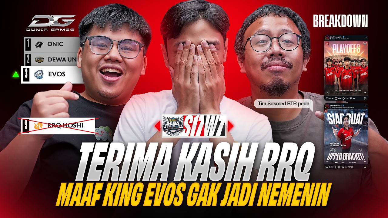 Breakdown Eps 32: MPL ID S17 Week 7 | Akhirnya 1 Tim Resmi Gugur, Siapa Selanjutnya? cover art