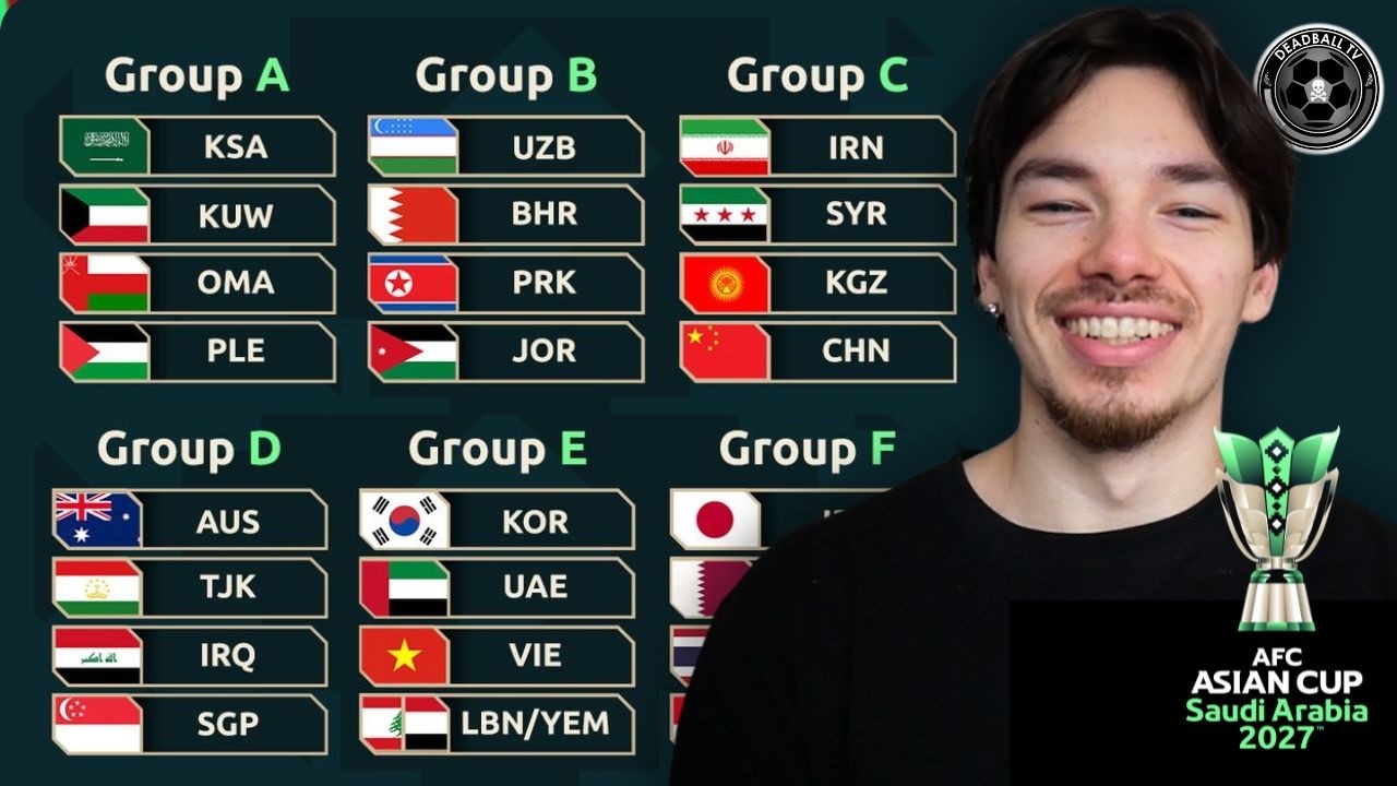 2027 ASIAN CUP DRAW REACTION & BREAKDOWN cover art