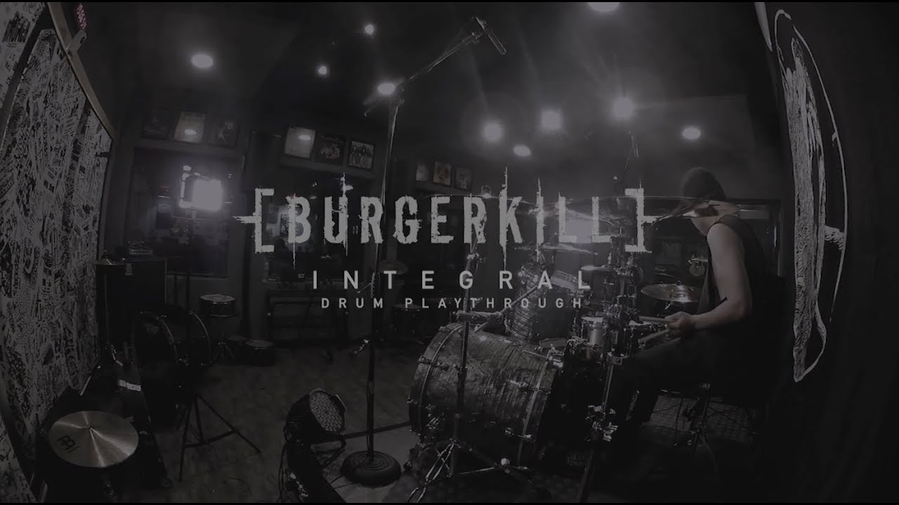 Burgerkill - Integral ( Drum Playthrough w/ Putra Pra Ramadhan ) cover art
