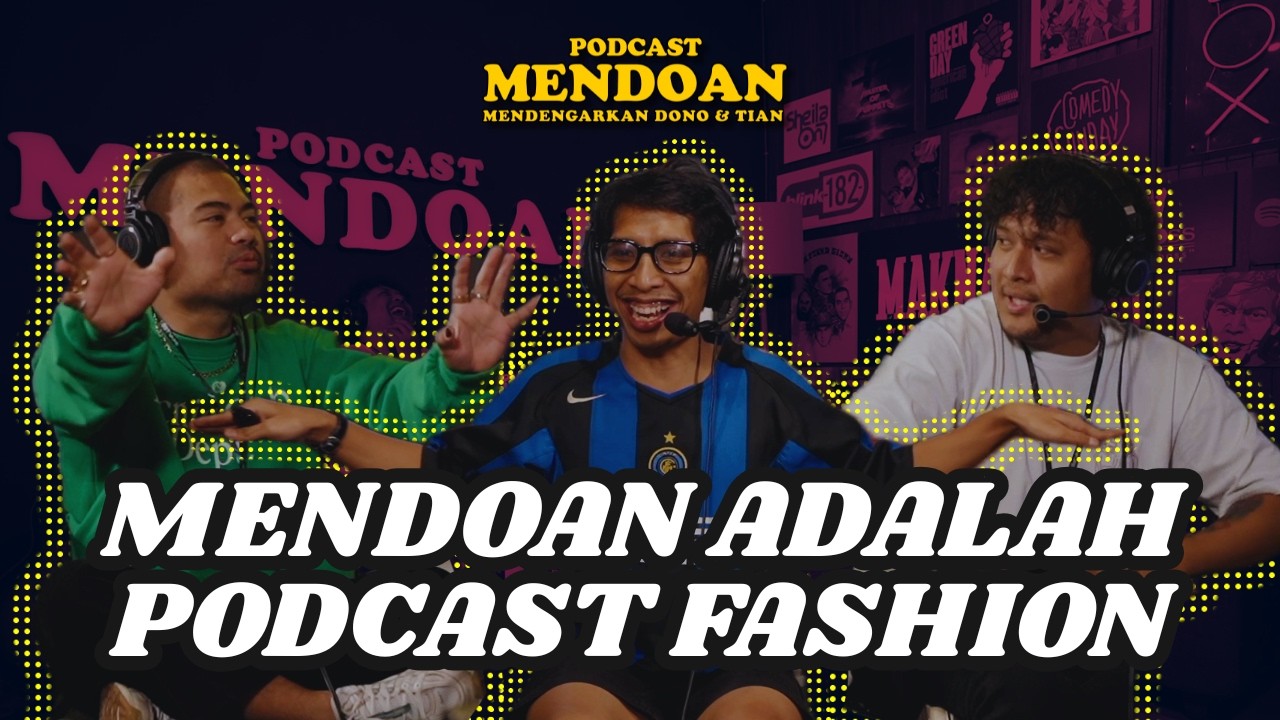 PODCAST MENDOAN - JEMBER FASHION CLUB FICURING RIZKY BIEBIER cover art