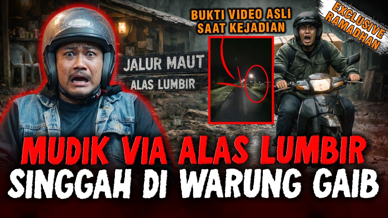 INI CERITA HOROR MUDIK TERSERAM SELAMA PODCAST ! PEMUDIK SINGGAH DI WARUNG GHAIB ALAS LUMBIR ! cover art