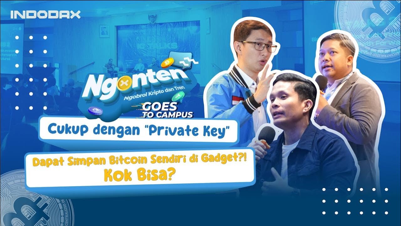PAKAI "PRIVATE KEY" BISA SIMPAN BITCOIN DI GADGET?! #bitcoin #privatekey cover art