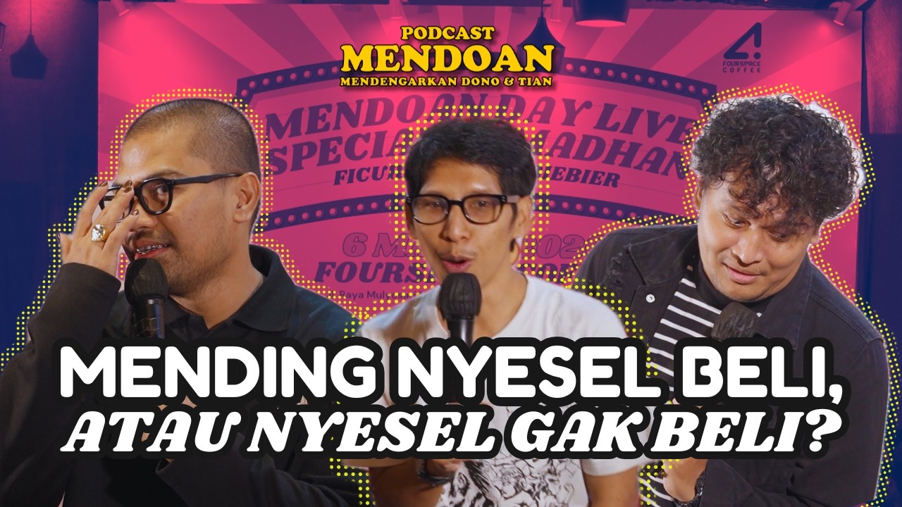 PODCAST MENDOAN FICURING RIZKY BIEBIER - POTKESAN BARENG LASKAR MENDOAN DI FOURSPACE! PART 1 cover art