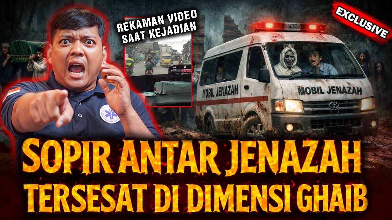 KISAH SOPIR AMBULANS TERHOROR ! TERSESAT KE DIMENSI GAIB SETELAH ANTAR J3N4Z4H KE SOLO ! cover art