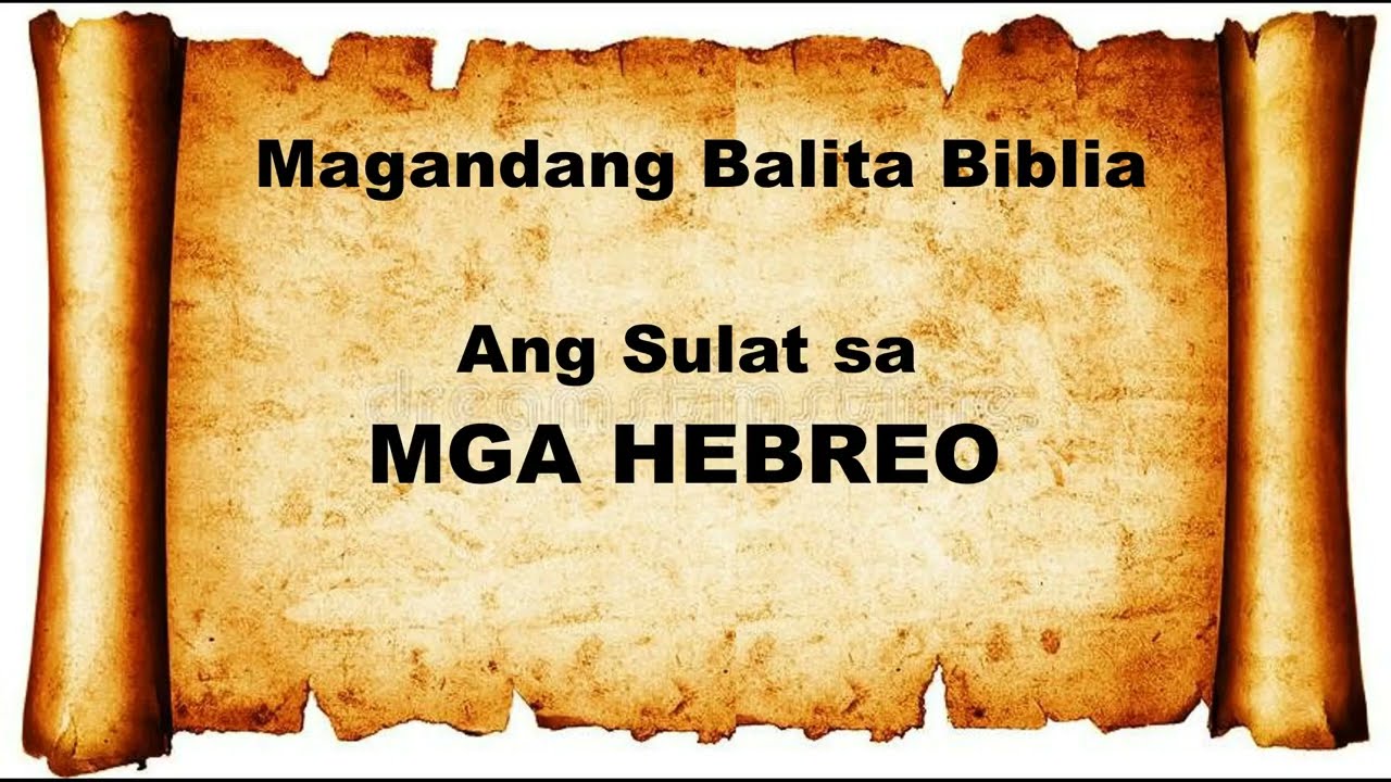 HEBREO 1-13: Audio & Text Bible (Tagalog) Dramatized #bible #salitangdiyos #audiobible cover art
