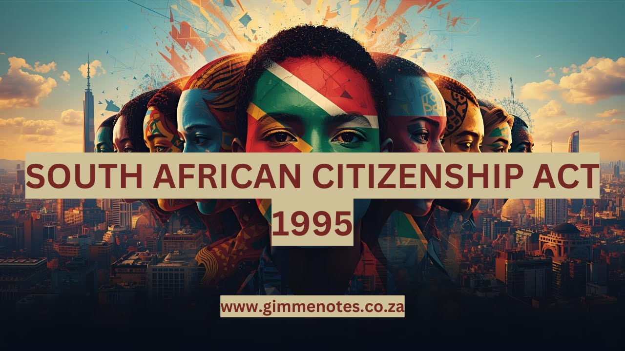 South African Citizenship Act 1995: How to Gain, Lose, or Regain Citizenship cover art