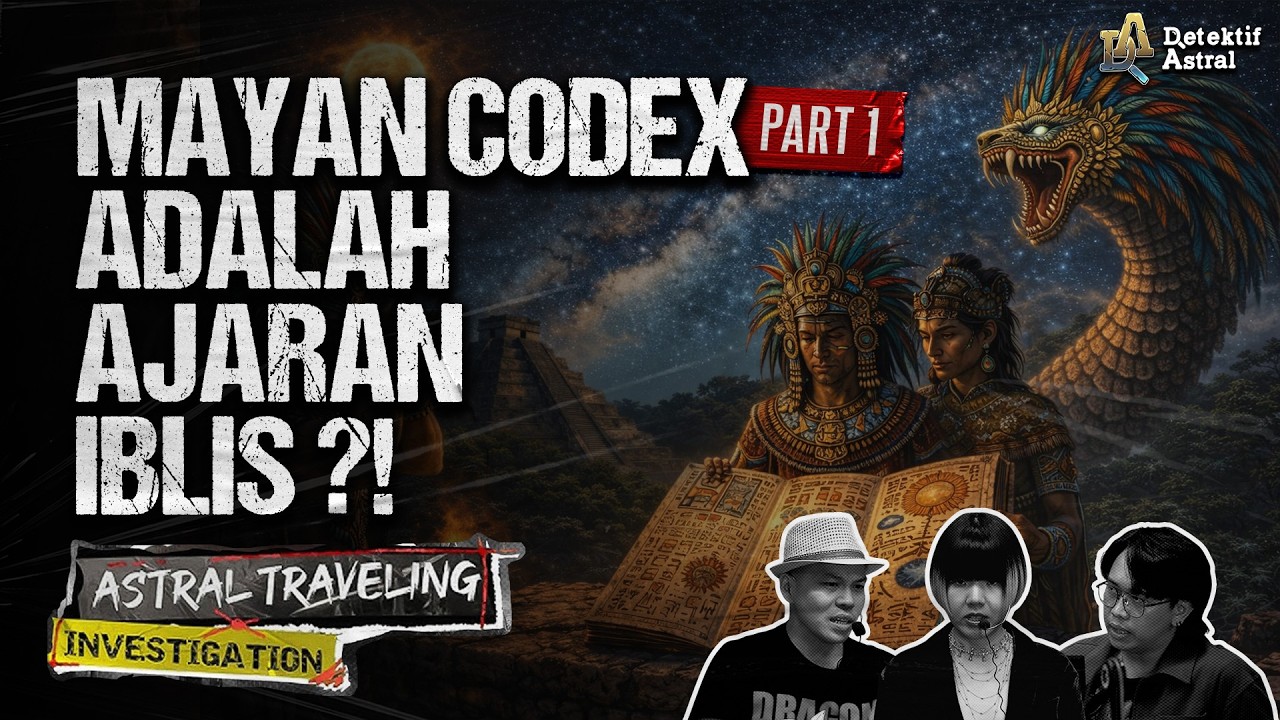 MENGUAK MISTERI MAYAN CODEX YANG HILANG - PART (1/2) | #ATI cover art
