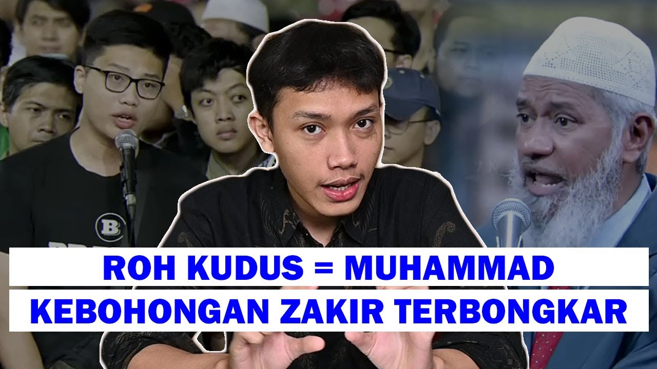 Kali ini zakir naik gagal menemukan nama muhammad di alkitab, kebohongan zakir terbongkar cover art
