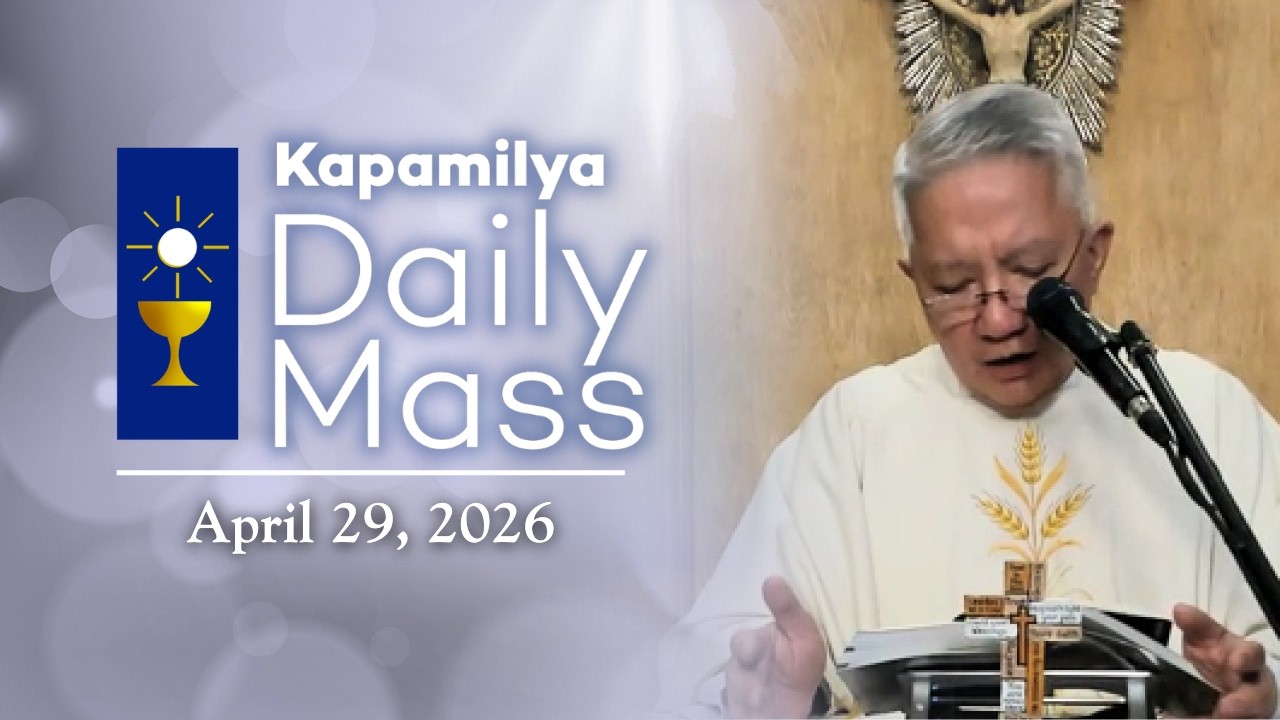 April 29, 2026 | Living in the Light of Christ’s Word | Kapamilya Daily Mass cover art