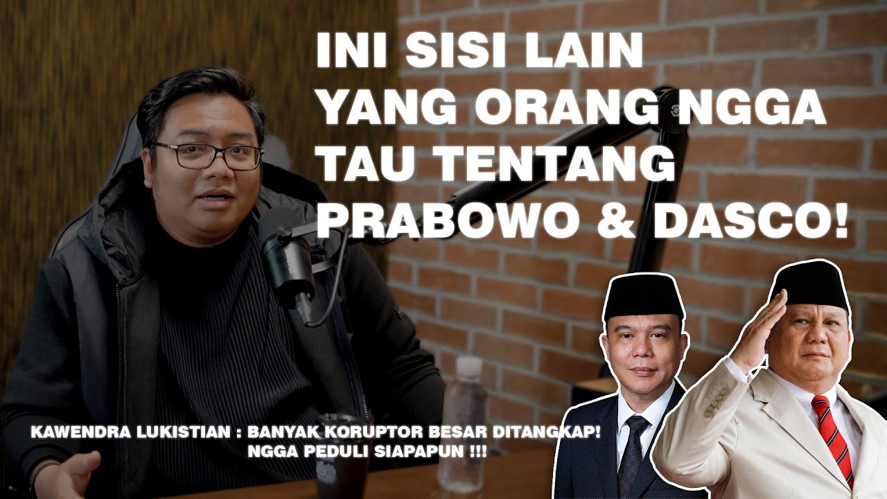 Kawendra Lukistan : sosok muda penting di antara Prabowo dan Sufmi Dasco Ahmad cover art