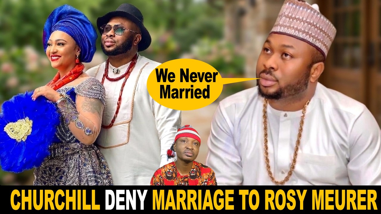 Churchill Olakunle Deny Marraige To Rosy Meurer Amid Divorce Drama In Shocking Twist cover art