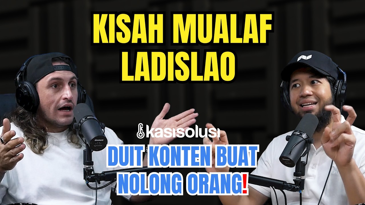 KISAH MUALAF LADISLAO: Dulu Cari Tuhan, Sekarang Duit Kontennya Buat Nolong Orang cover art