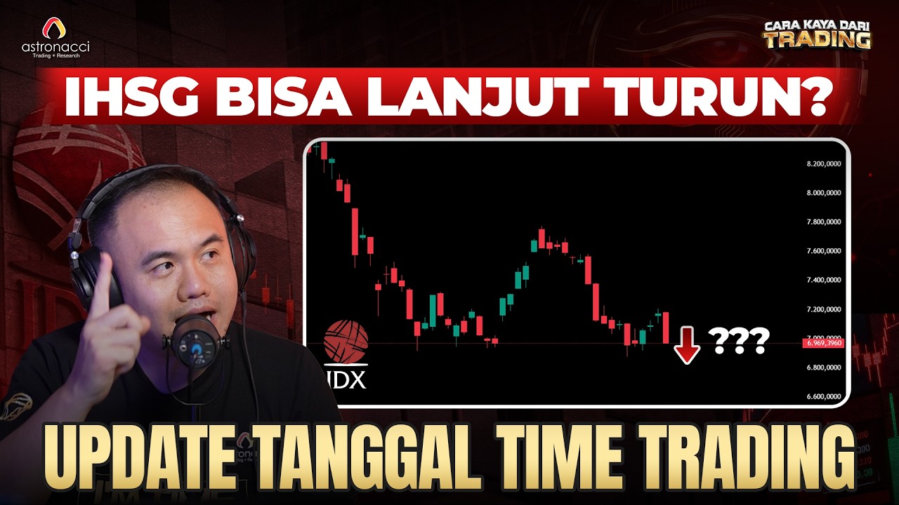 UPDATE IHSG! Bisa Lanjut Turun Lagi? Tonton Ini Sebelum Salah Cut Loss cover art