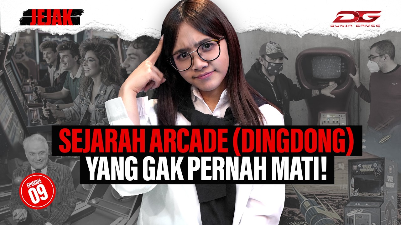 JEJAK #9 | SEJARAH & EVOLUSI GAME ARCADE - DING DONG | SEBUAH KENANGAN YANG GAK PERNAH GAME OVER! cover art