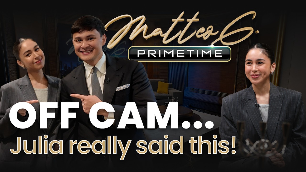OffCam Moments | Julia Barretto on Matteo G Primetime cover art