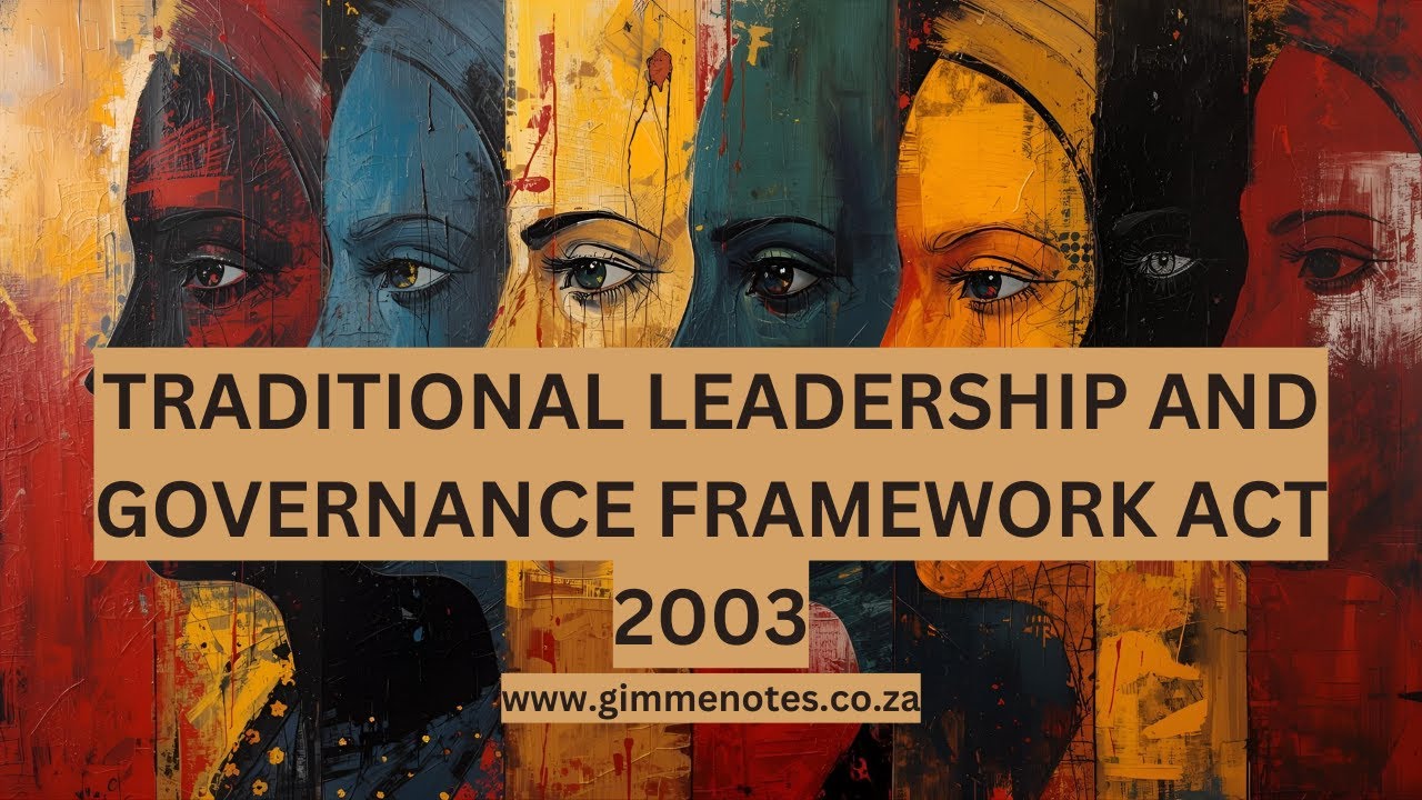 Traditional Leadership & Governance Framework Act 2003: Regulating Customary LeadershipβSouth Africa cover art