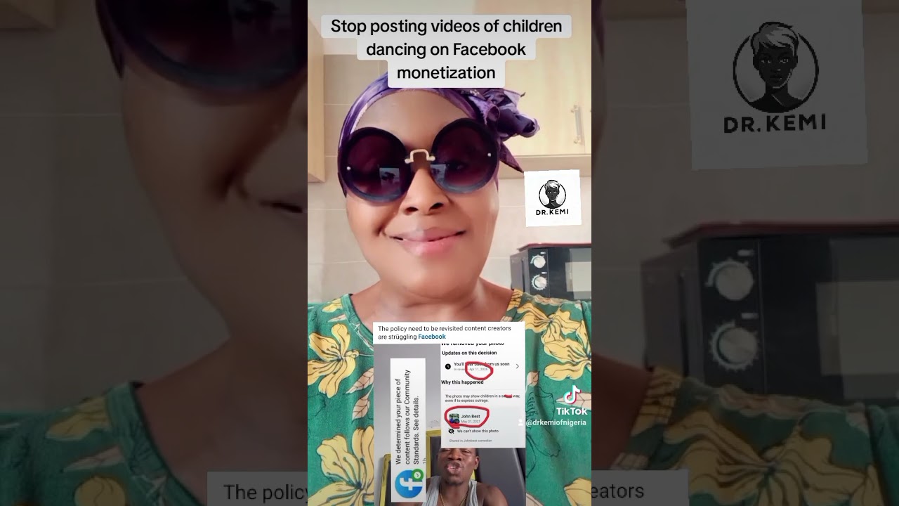 Stop posting videos of children dancing on Facebook.