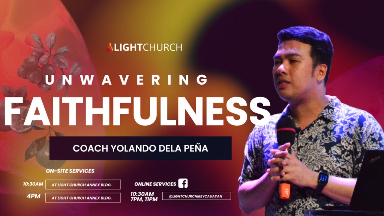 Unwavering Faithfulness | Coach Yolando Dela Peña cover art