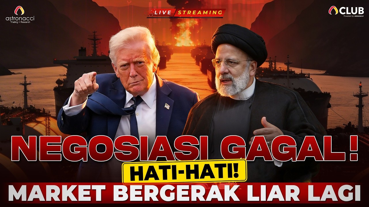 Deal Gagal! AS vs Iran Kembali Panas, Selat Hormuz Jadi Ancaman. Market Bakal Kemana? cover art