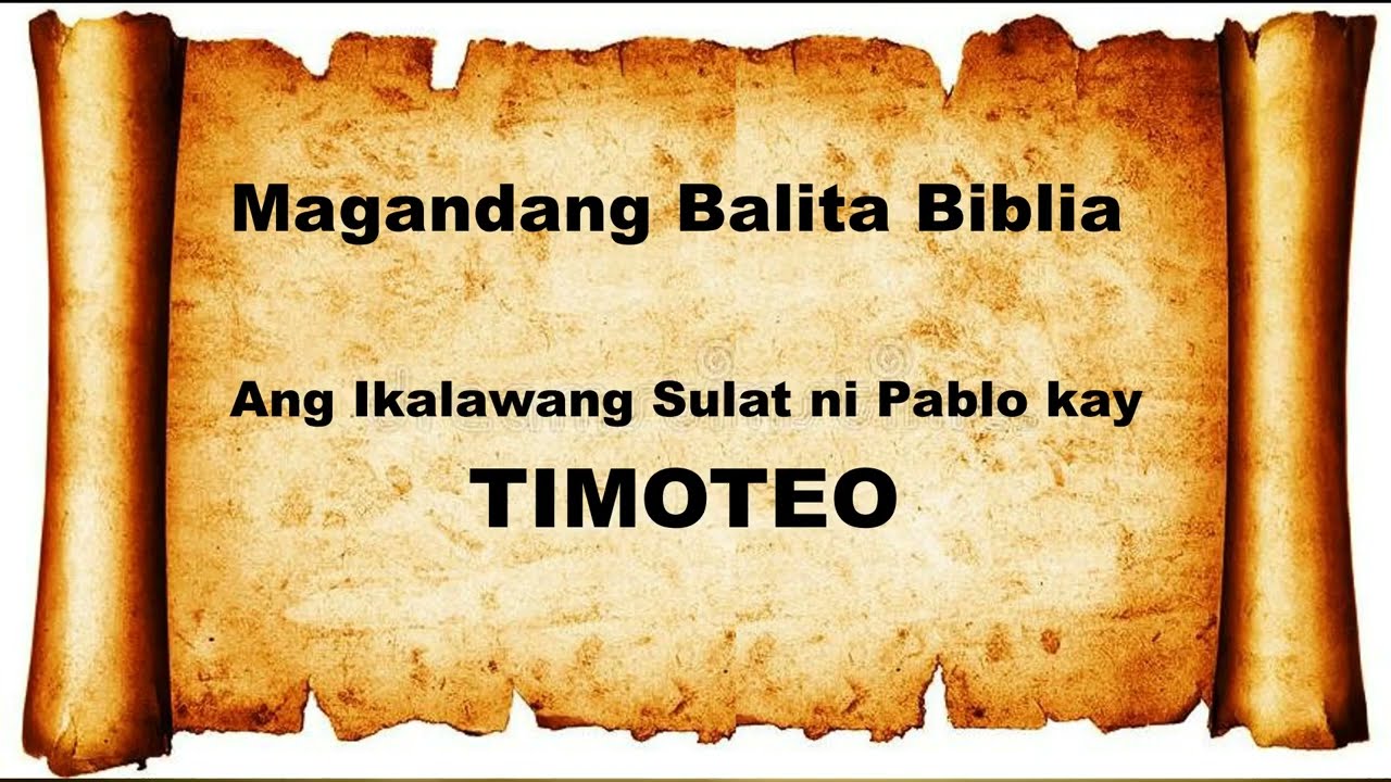 2 TIMOTEO 1-4: Audio & Text Bible (Tagalog) Dramatized #bible #salitangdiyos #audiobible cover art