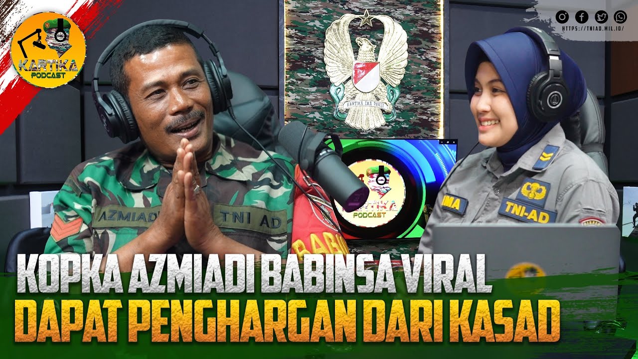 Kopka Azmiadi, Babinsa Viral Dapat Penghargaan dari Kasad | Kartika Podcast cover art