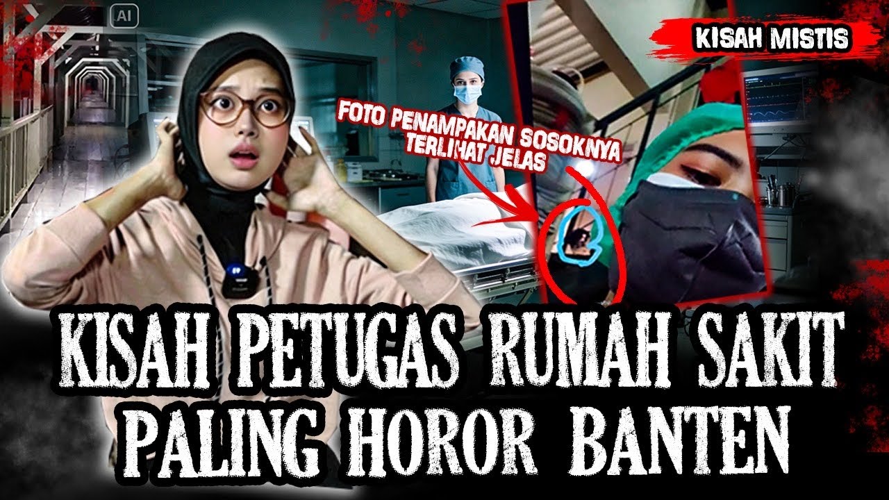 KISAH PEGAWAI RUMAH SAKIT PALING HOROR!!TERLIHAT JELAS FOTO PENAMPAKAN HANTUNYA!!MERINDING cover art