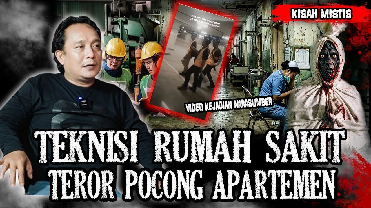 NGERI!! KISAH HOROR TEKNISI SAAT BERTUGAS DI RUMAH SAKIT DAN APARTEMEN! BIKIN MERINDING cover art