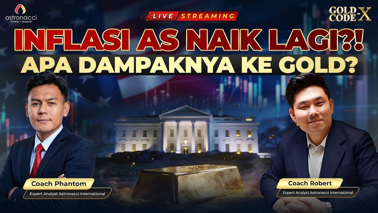 Inflasi AS Berpotensi Naik Lagi! Gold Akan Koreksi atau Lanjut Naik? cover art