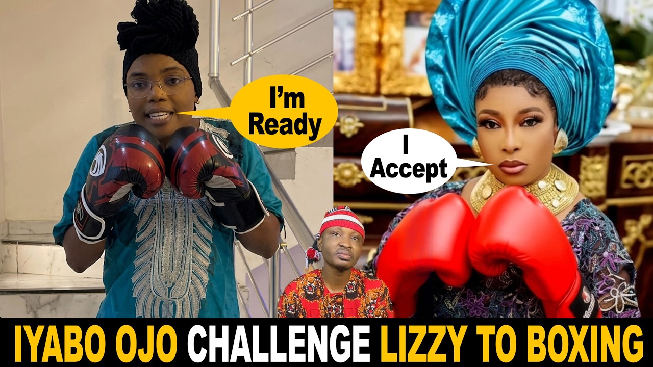 Iyabo Ojo Challenge Enemy Lizzy Anjorin To Boxing Fight LIZZY ACCEPTS cover art