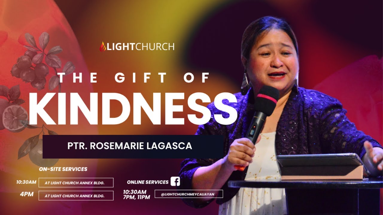 The Gift Of Kindness | Ps Rosemarie Lagasca cover art