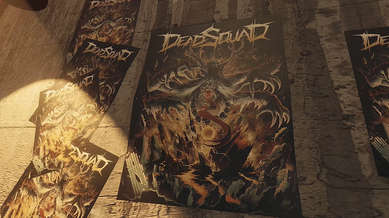 DeadSquad - Enigmatic Pandemonium (Official Lyric Video) cover art
