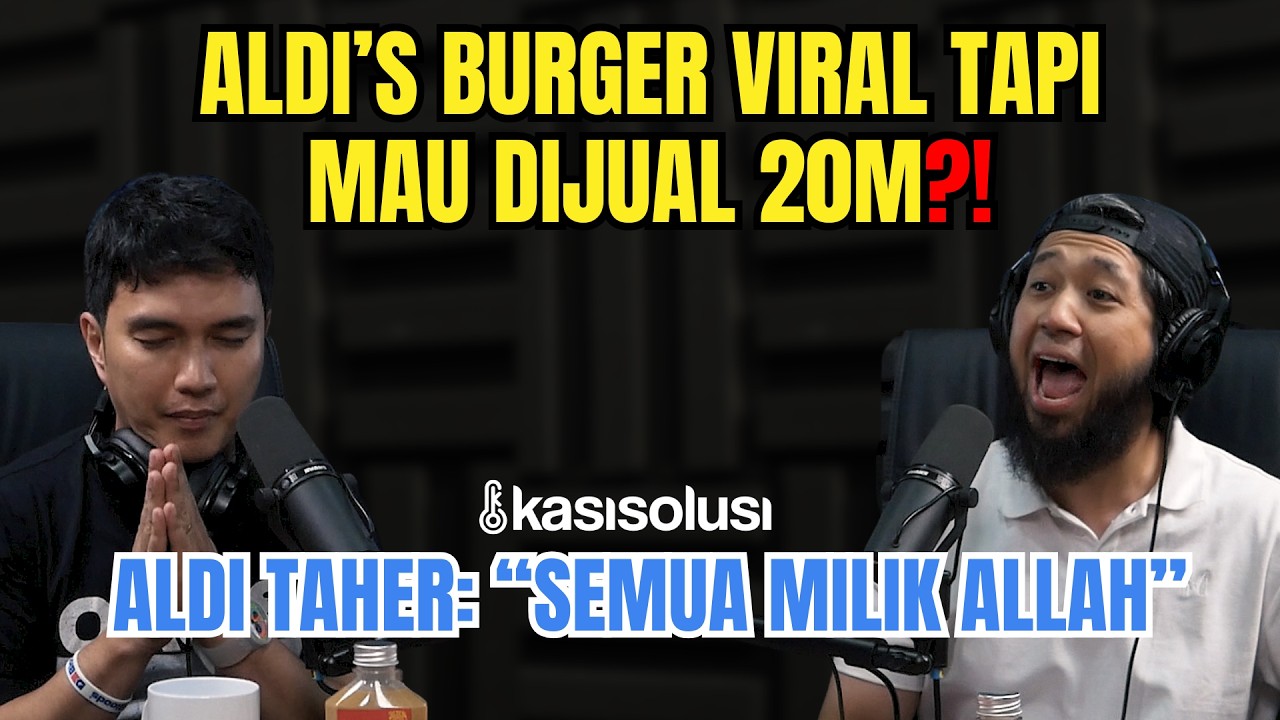 Marketing Aldi's Burger Bisa Kalahkan Iklan Miliaran⁉️ Bongkar Rahasia Marketing yang Bikin Viral‼️ cover art