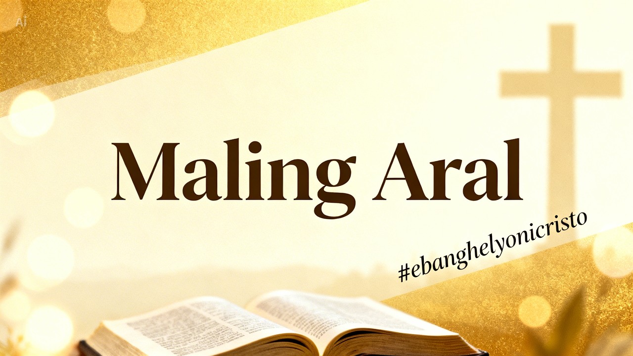 PAANO MALALAMAN ANG MALING ARAL | HEBREO 9:28 -  (LIVE STREAM) cover art