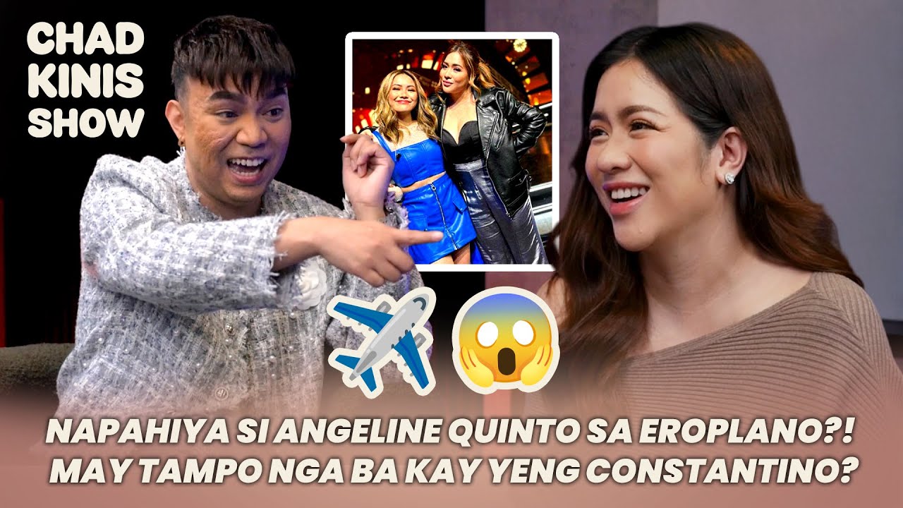 Napahiya si Angeline Quinto sa eroplano?! May tampo nga ba kay Yeng Constantino? | Chad Kinis Show cover art
