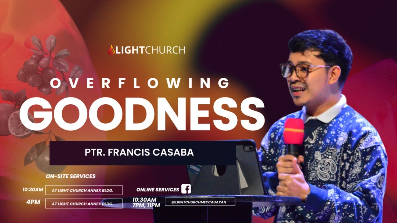 Goodness Overflowing | Ps Francis Casaba cover art