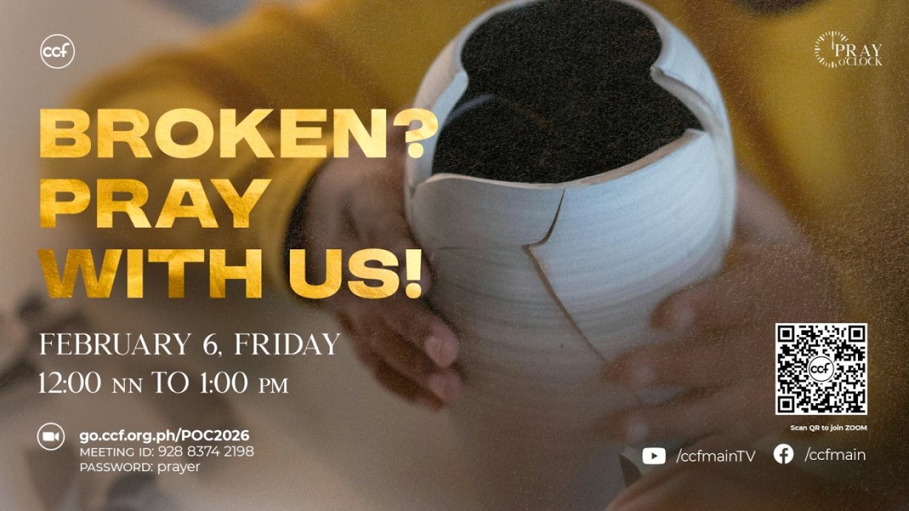 Broken? Pray With Us! | Pray o'Clock (February 6, 2026) cover art