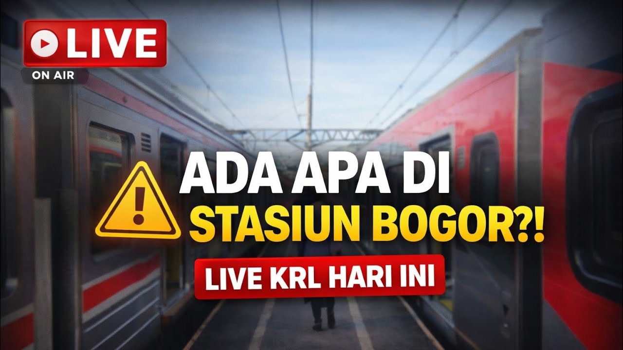 ada apa di stasiun bogor hari ini?!