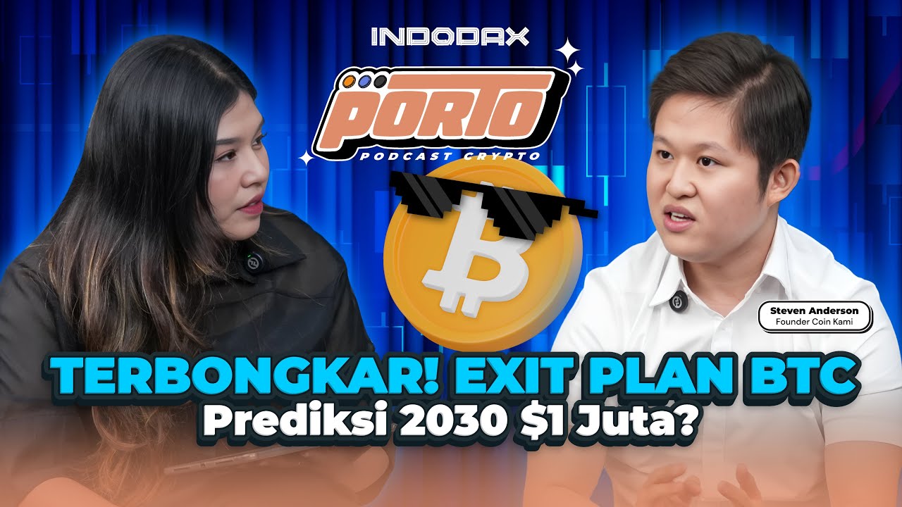 Strategi Trading Kripto, Prediksi Bitcoin $1 juta di 2030! cover art