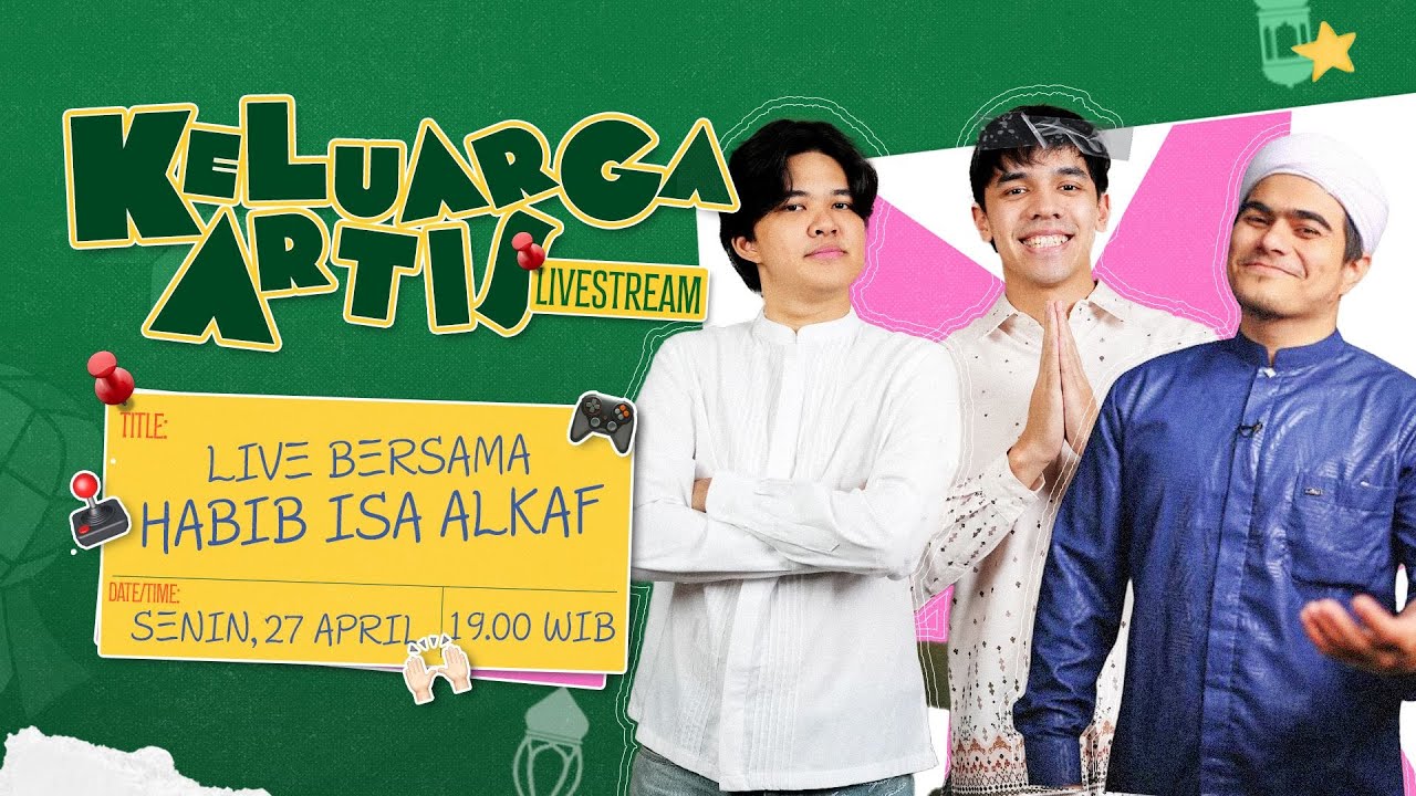 PODCAST KELUARGA ARTIS LIVE: ILMU DAGING BERSAMA HABIB ISA ALKAF cover art