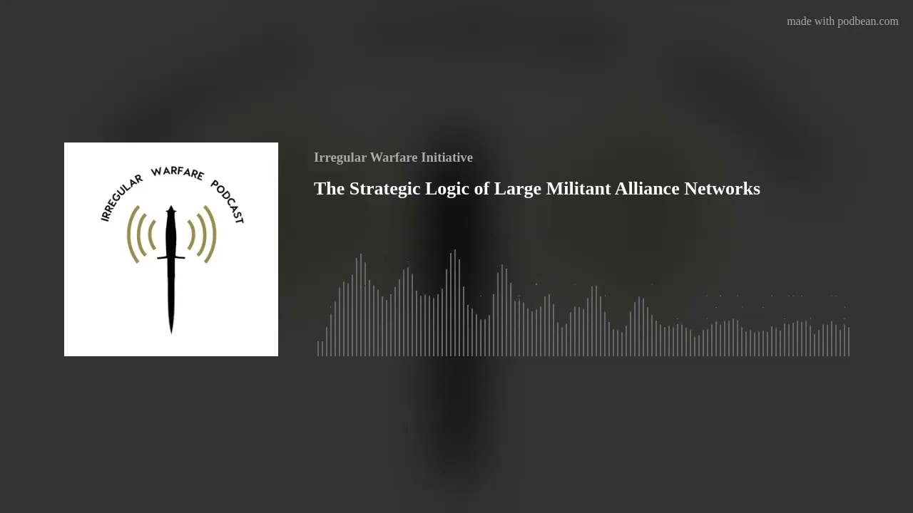 The Strategic Logic of Large Militant Alliance Networks cover art