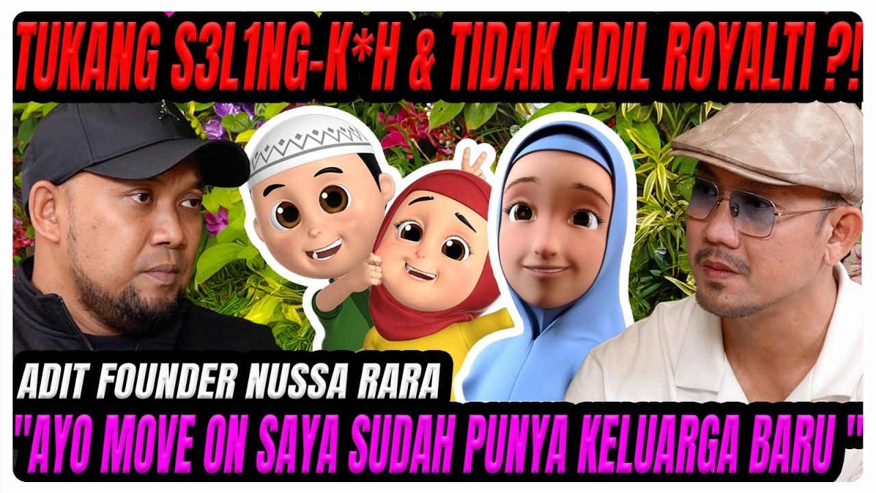 FOUNDER NUSSA RARA “ANIMASI ISLAMI” S3LI*GKUH⁉️ HIDUP TAK SEINDAH ANIMASI⁉️DEPAK ISTRI DR PRUSAHAAN❗ cover art
