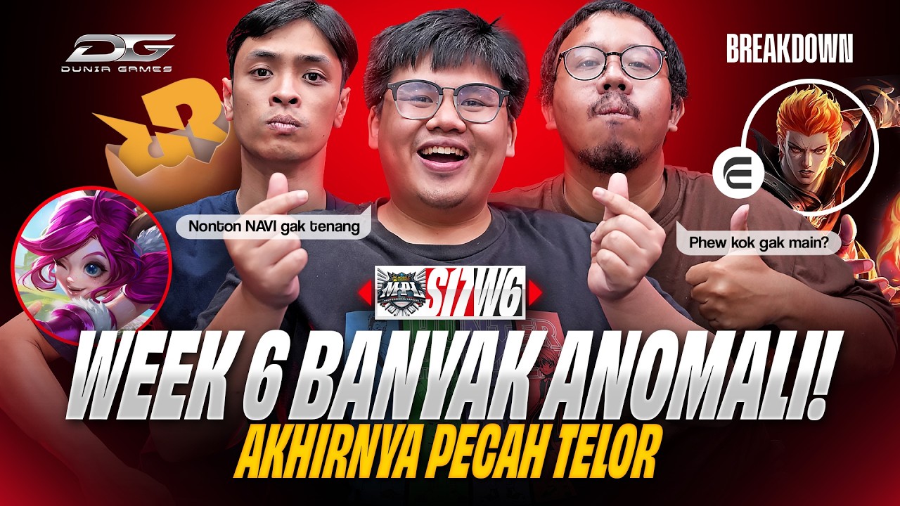 Breakdown Eps 31: MPL ID S17 Week 6 | Kenapa Banyak Anomali? Kenzyskie Akhirnya Disebut Ranger Emas! cover art