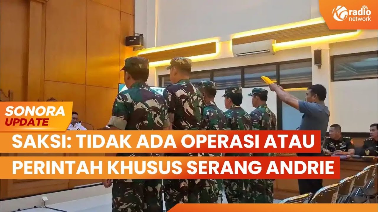 Saksi Terkait Dugaan Perintah Siram Air Keras ke Andrie Yunus | SONORA UPDATE cover art