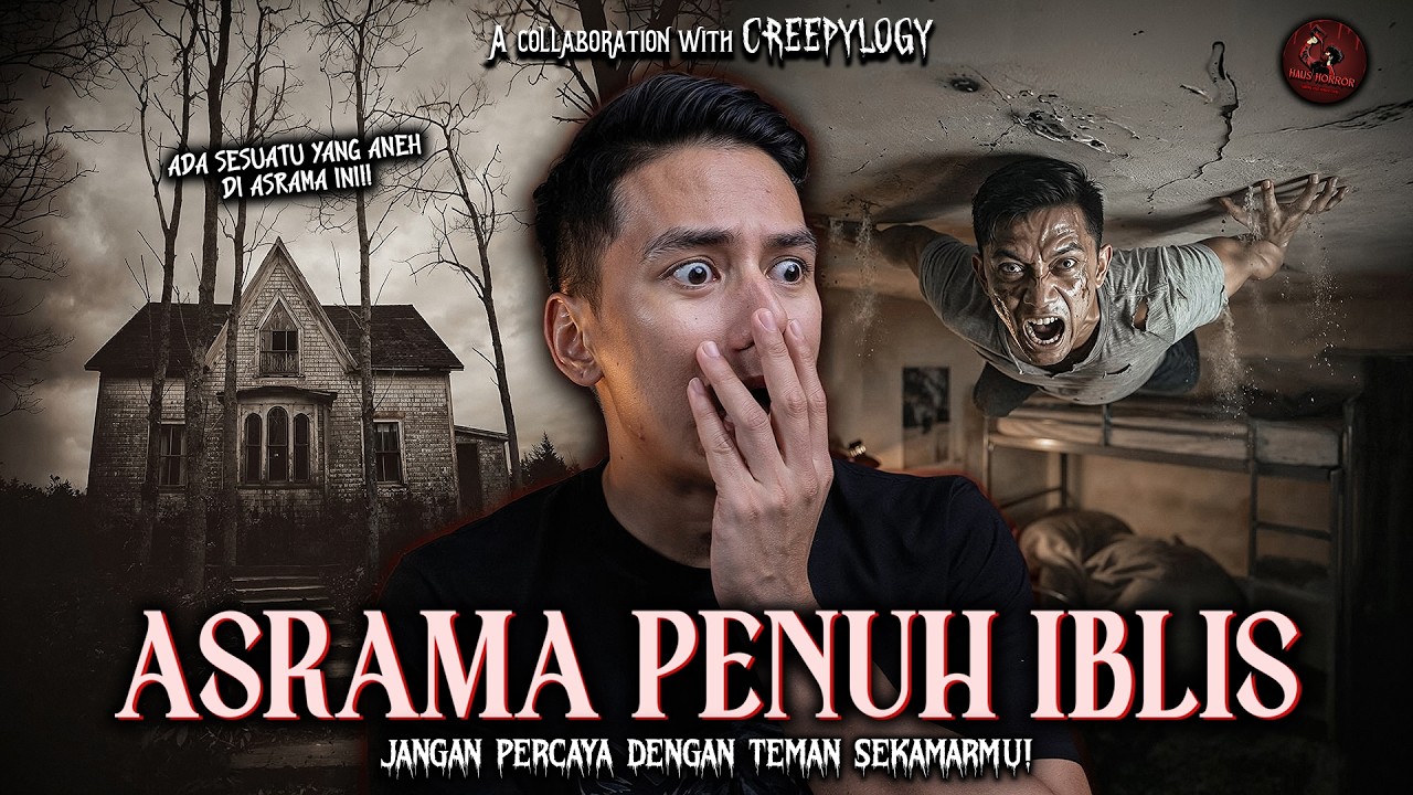 KESURUPAN SAMPE MERANGKAK DI LANGIT2?! ADA APA SAMA ASRAMA INI?! (with Creepylogy) | HH #253 cover art