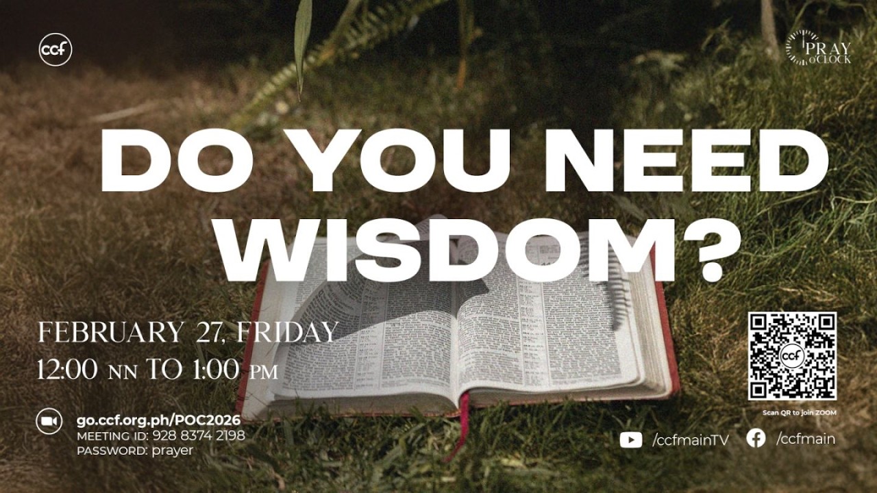 Do You Need Wisdom? | Pray o'Clock (February 27, 2026) cover art